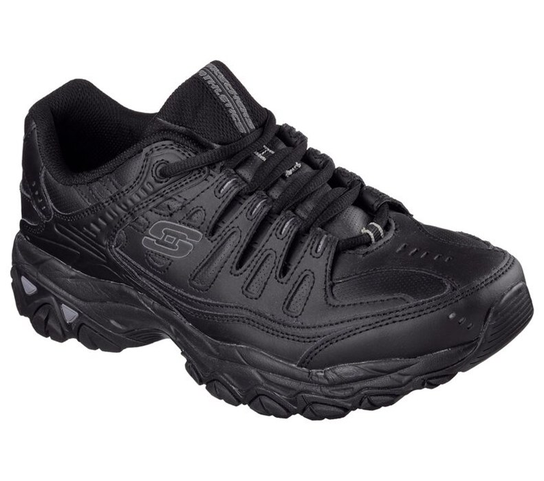 Skechers After Burn Memory Fit - Reprint - Mens Sneakers Black [AU-MK2780]